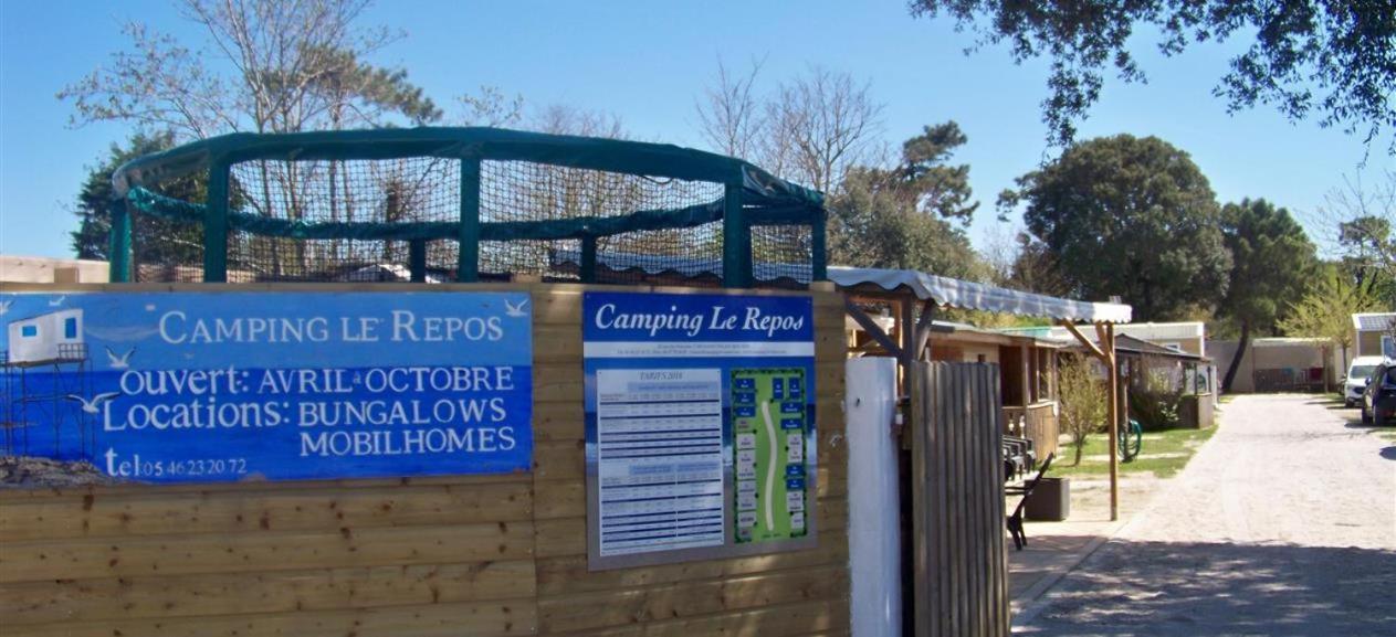 Camping Le Repos Saint-Palais-sur-Mer Exteriör bild